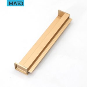 MATO Aluminum Embedded Handle For Wardrobe Kitchen Cabinet