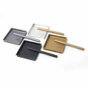 Square Aluminum Alloy Cabinet Handles for Kitchen Drawers