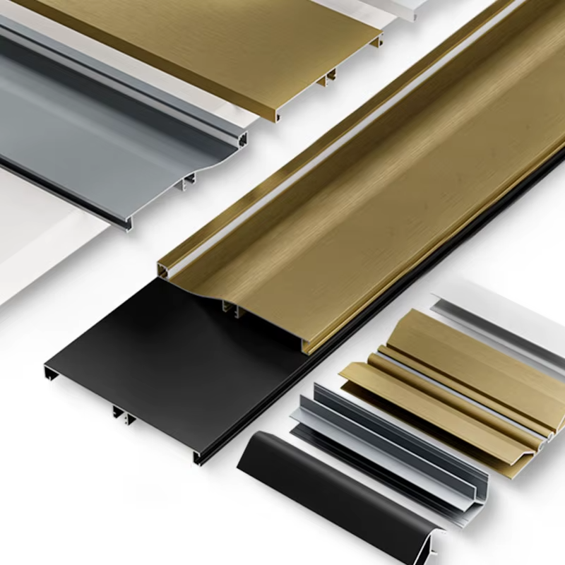 Aluminum LED Skirting Board Profile for Wall and Cabinet Base - Image 3
