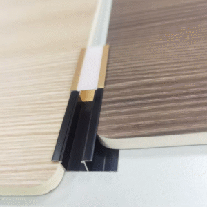 Double H Aluminum Joining Profile with LED Channel for Wall Panels