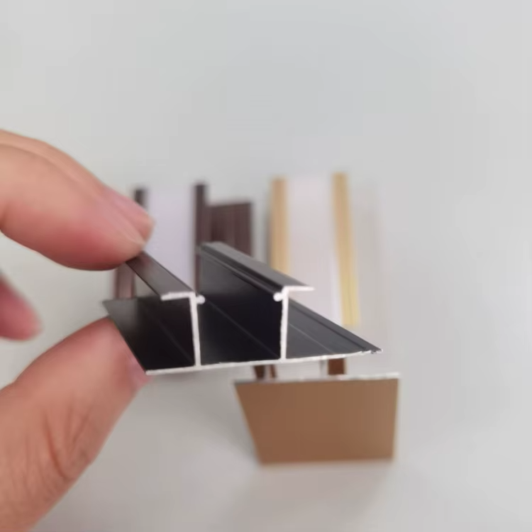 Double H Aluminum Joining Profile with LED Channel for Wall Panels - Image 3