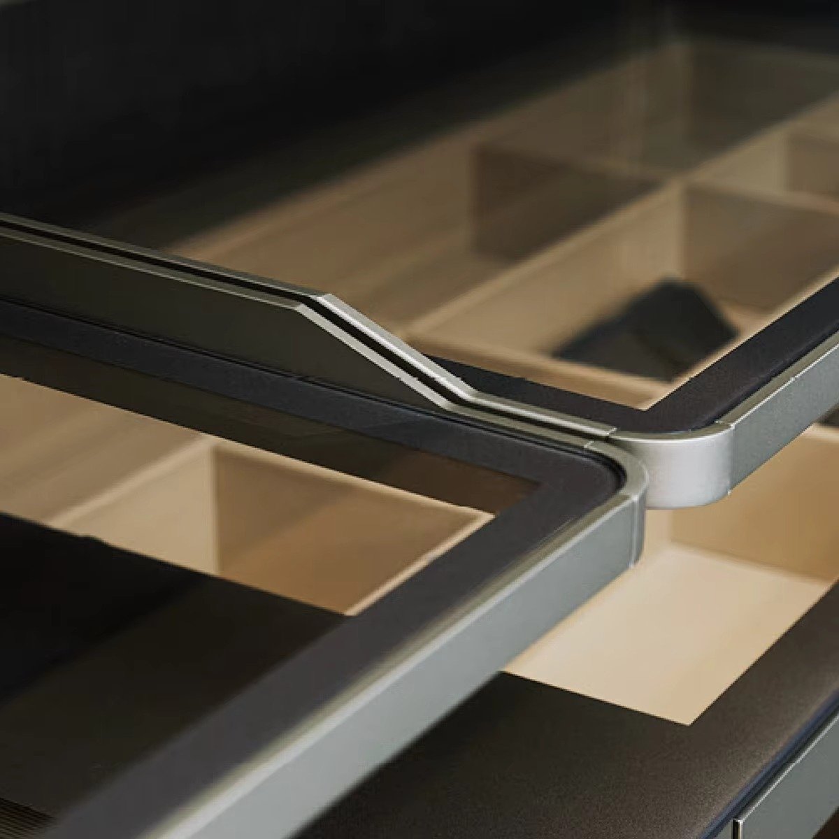 Modern Wall Mounted Cloakroom Wardrobe | Custom Aluminum Hanging Walk-in Closet System - Image 5