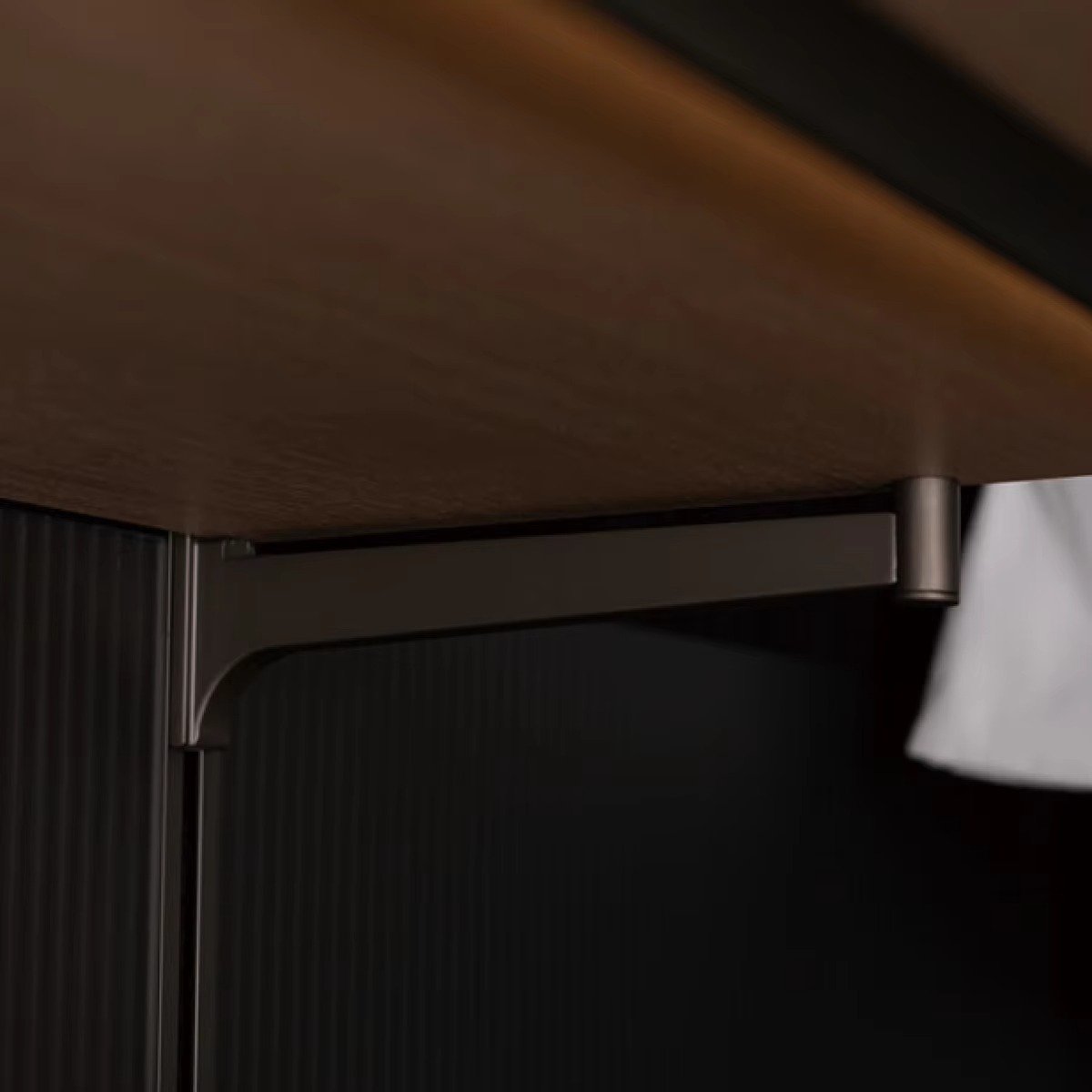 Modern Wall Mounted Cloakroom Wardrobe | Custom Aluminum Hanging Walk-in Closet System - Image 3