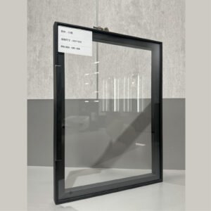 glass cabinet doors with aluminum frame design