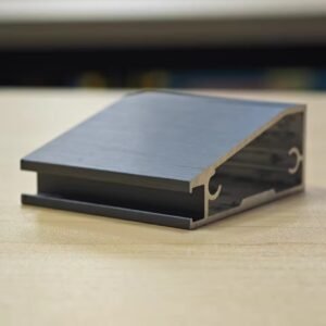 Aluminum Frames Boloni Glass Cabinet Door embedded handle/Long handle