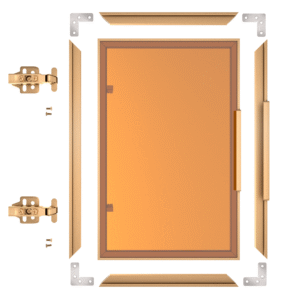 Slim Aluminum Glass Wardrobe Door Frame | 20/21/25/30mm Cabinet Profile